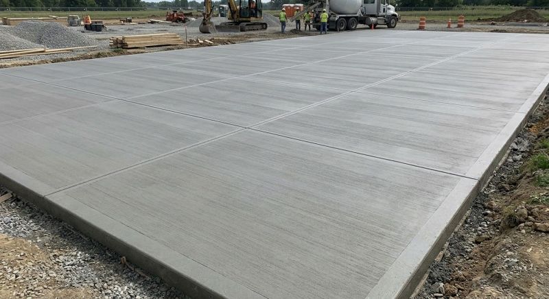 Commercial Slab Construction in Morton, IL