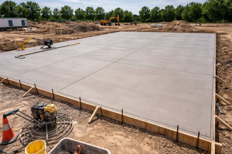 Commercial Slab Construction in Peoria County, IL