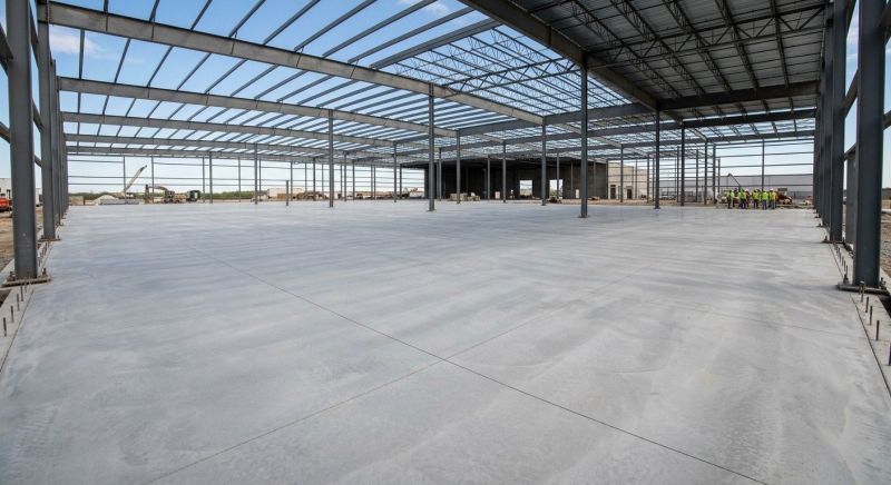 Commercial Slab Construction in Washington, IL