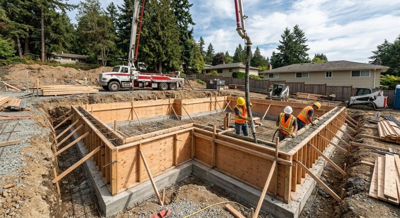 Concrete Foundation Installation in Tazewell County, IL