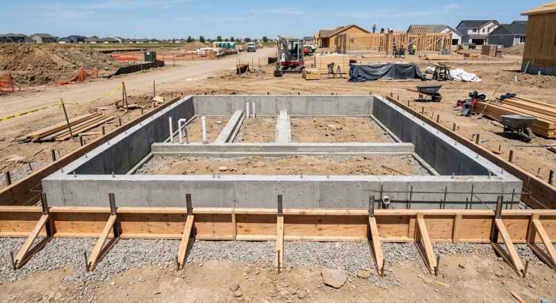 Foundation Construction in South Pekin, IL