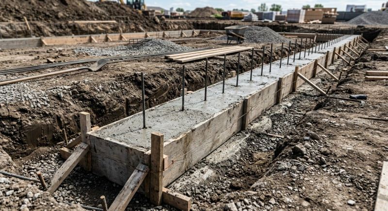 Foundation Footer Installation in Peoria, IL