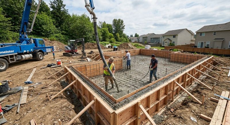 House Foundation Installation in Peoria, IL
